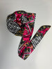 Kid size satin reversible bonnet