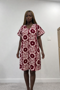 Ankara Mini Dress
