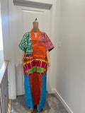 Ankara Patchwork bubu dress