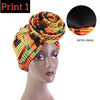 Satin Lined pre-tied Headwrap