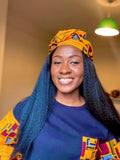 African print Headwrap