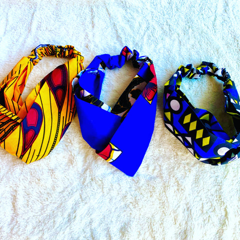 African print headbands