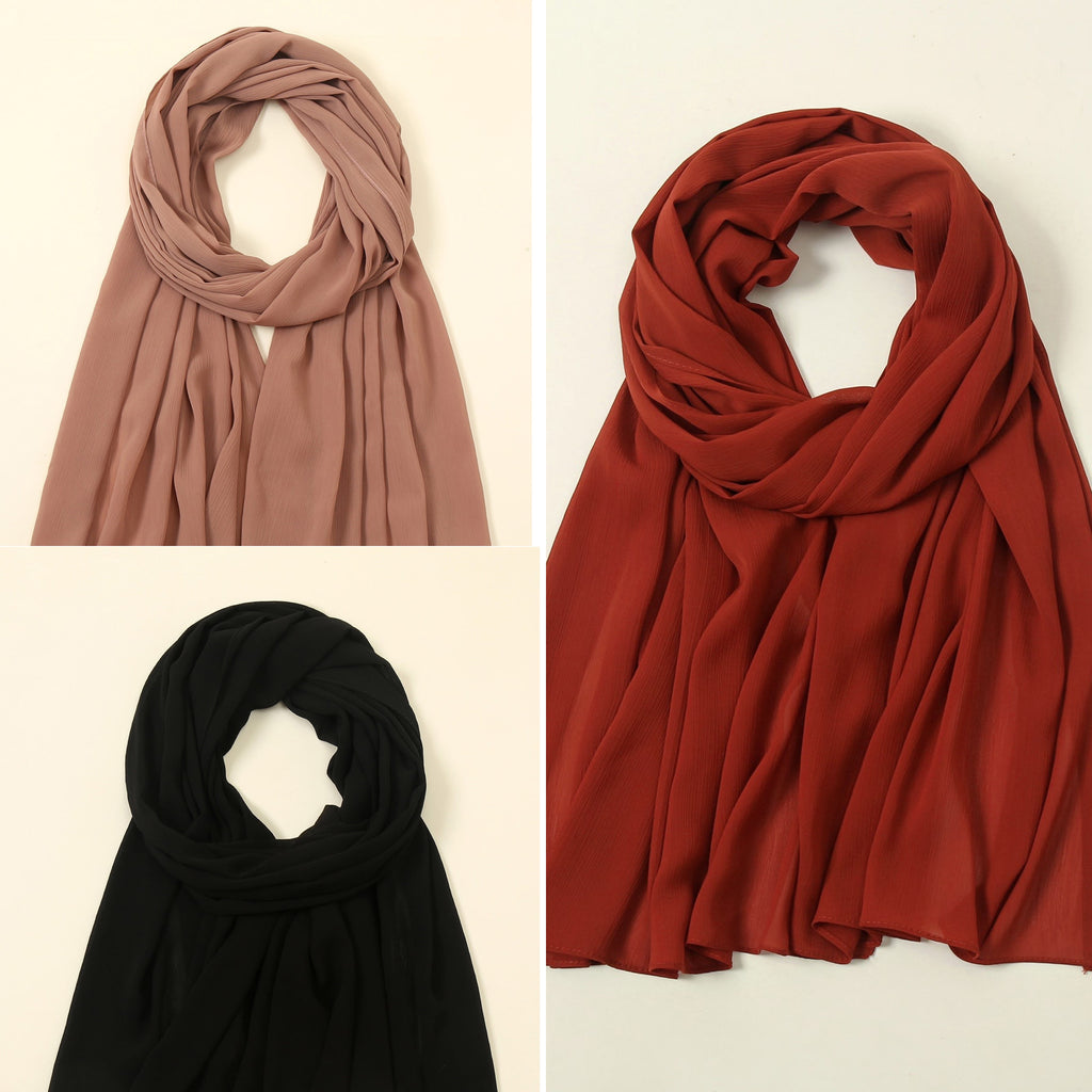 Solid long headwraps / headscarf for women / plain chiffon long hijab/Long Shawl For Women Fashion /turban /headwear