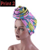 Satin Lined pre-tied Headwrap