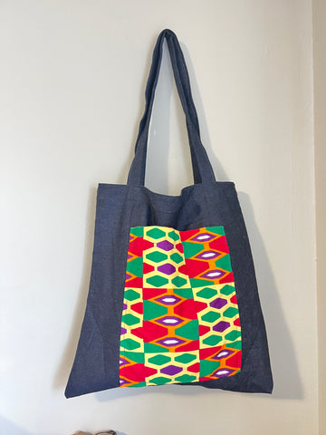 African print Tote Bag