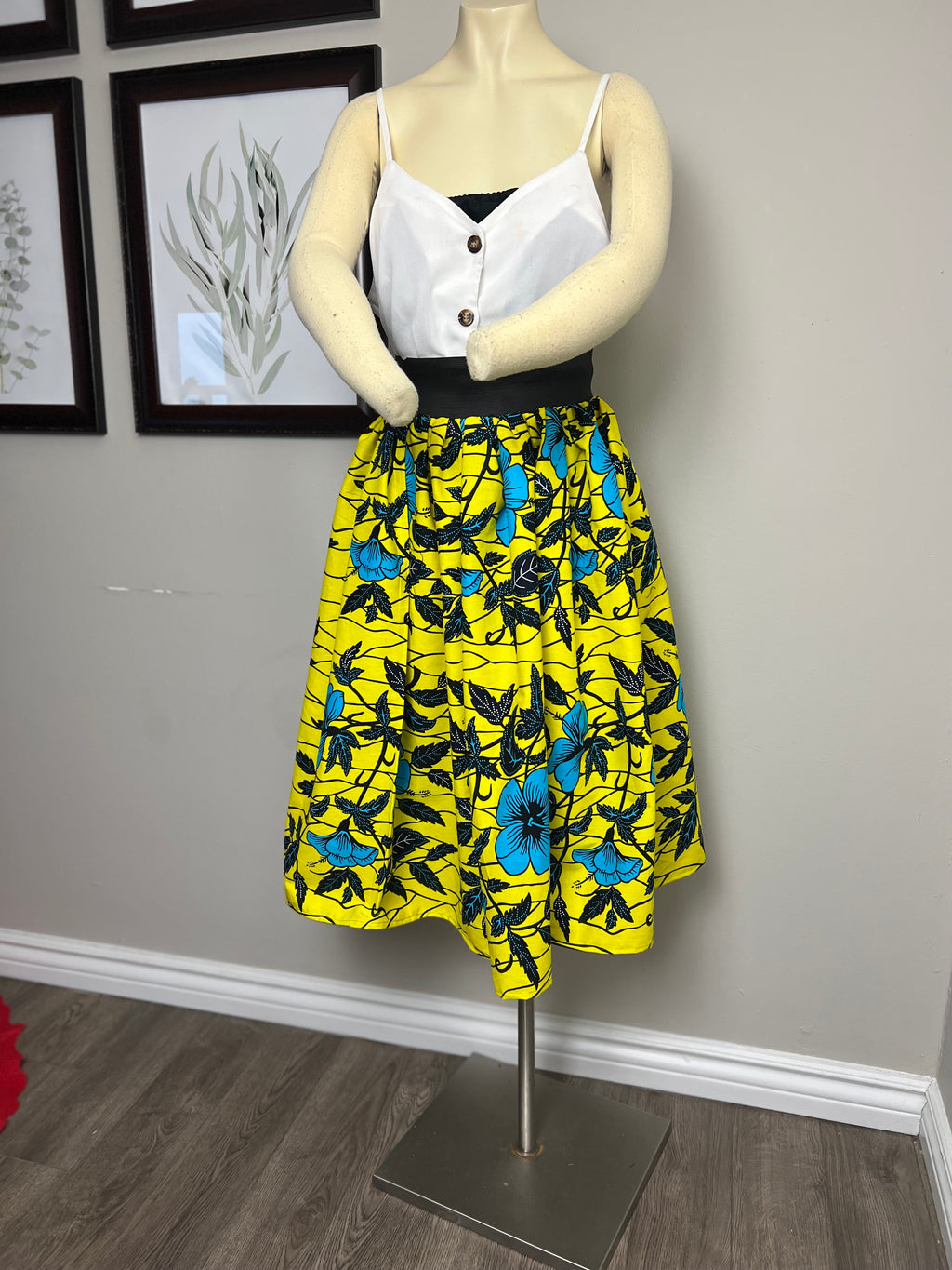 Daisy African print Maxi skirt