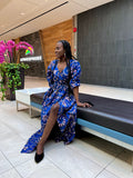 Funmilola African print Maxi dress