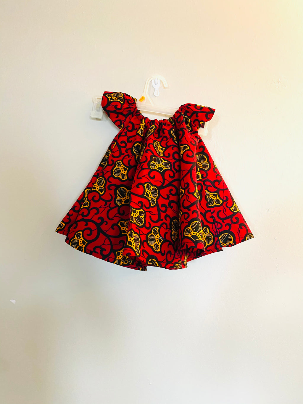 Baby girl African Print Maxi Dress