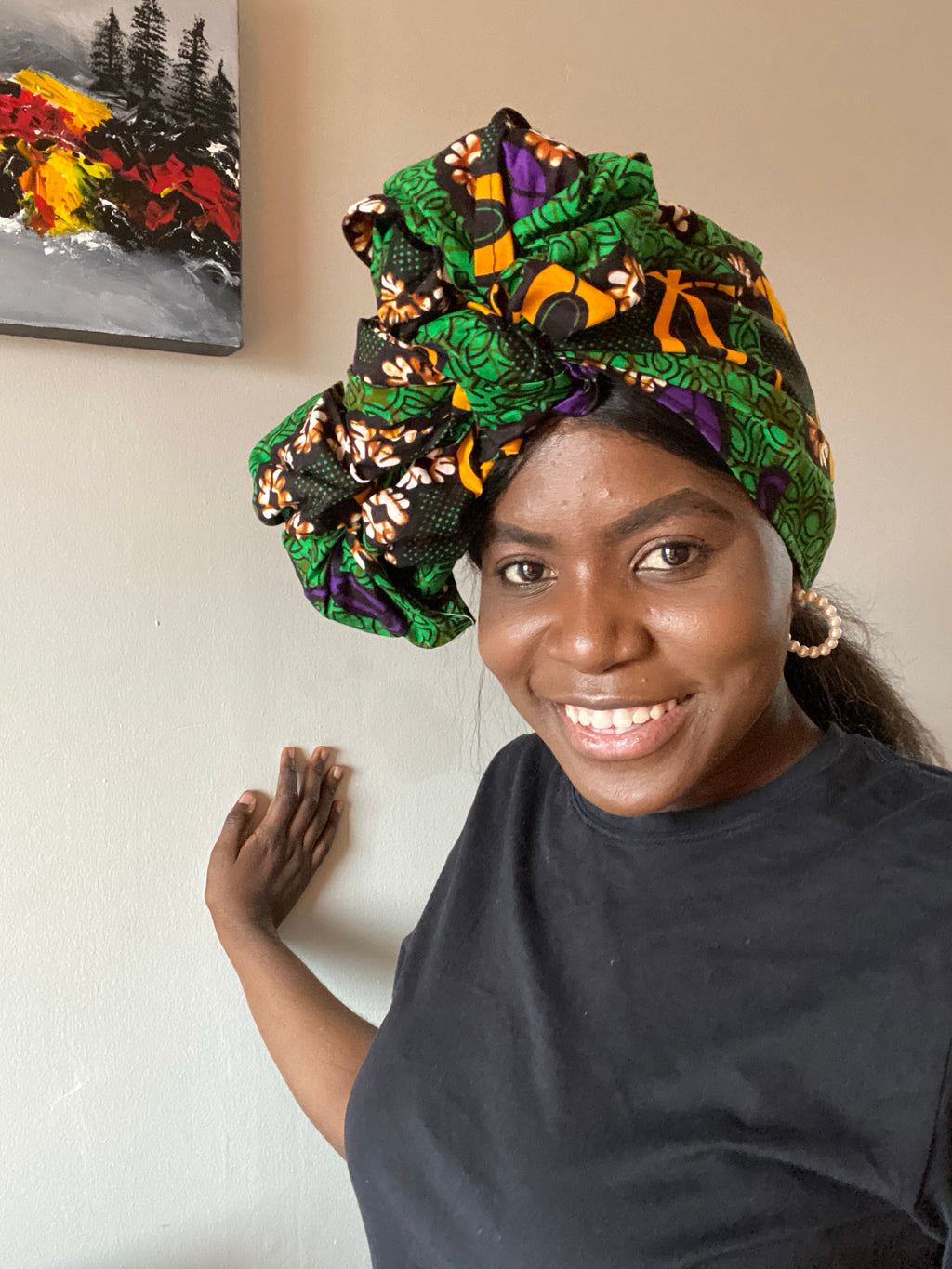 Aduke African print headwrap