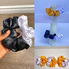 Two tone oversized satin Scrunchies