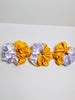 Two tone oversized satin Scrunchies